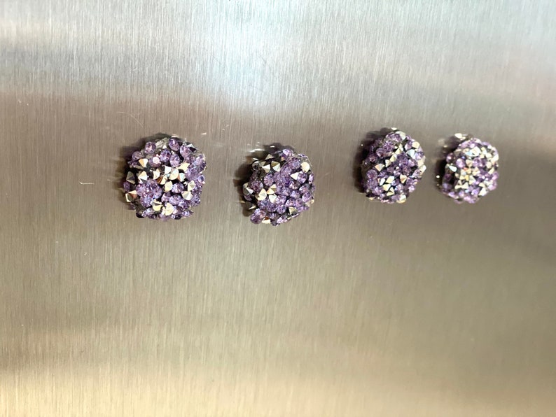 Mini Rhinestone Fridge Magnet Set-photo | Etsy