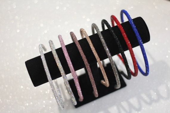 Ondder Champagner Strass Stirnband – Glitzerndes, Breites Haarband Für Frauen & Mädchen, Handgemacht, Für Parties, Hochzeit & Alltag