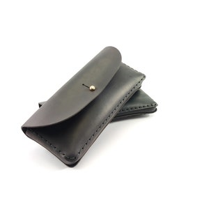Personalized Glasses Case, Custom Soft Eyeglasses Case, Hand Crafted Top Grain Leather Glasses Case, Customized Leather Sleeve