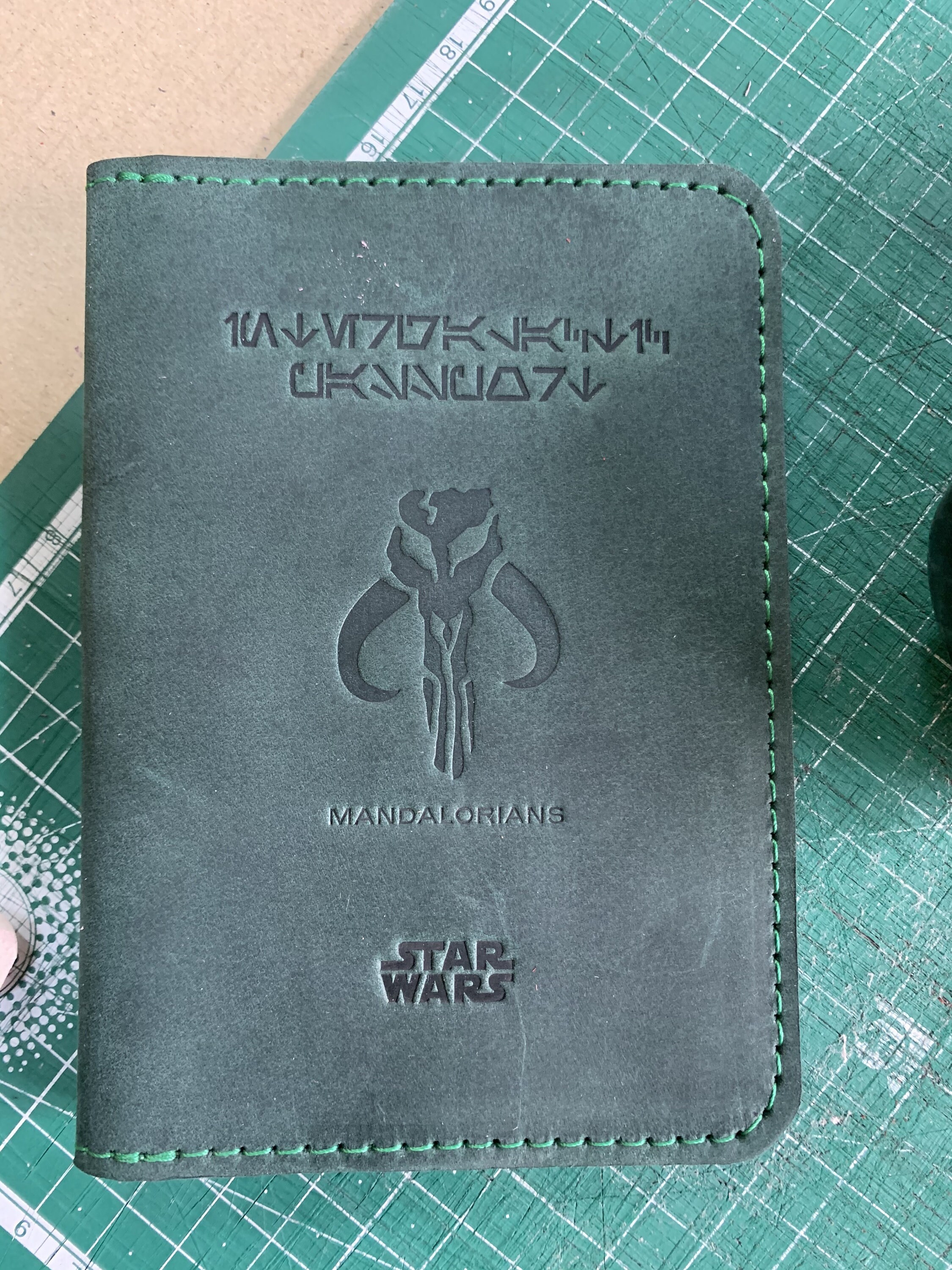 Mandolorian art passport wallets star wars gifts money holder | Etsy