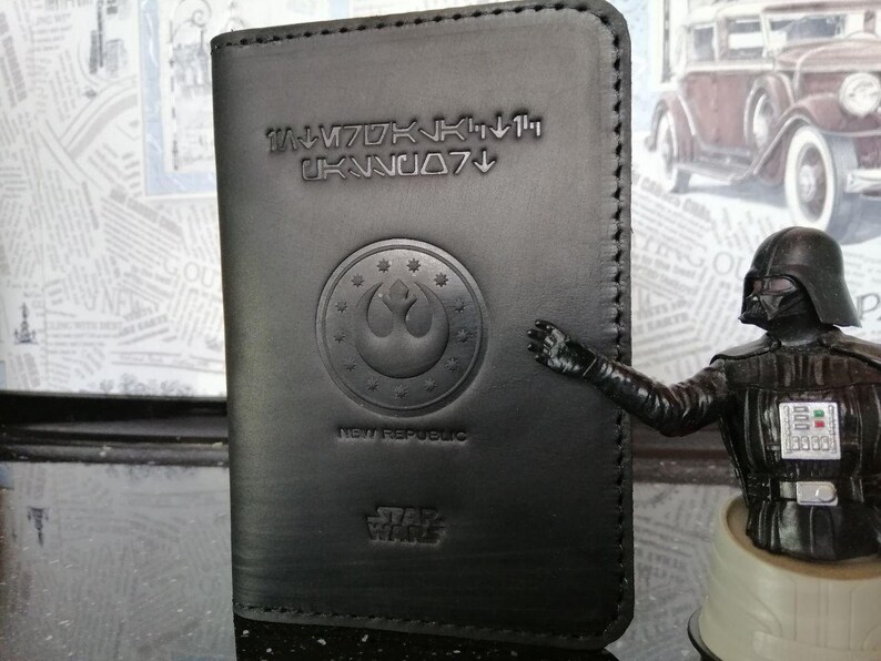 Star wars gifts passport holder travel wallet galactic empire Etsy