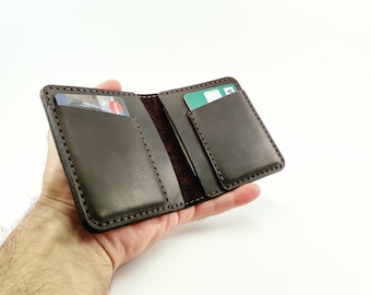 Man Wallet, minimalist wallet, Groomsmen Gift, Bifold Wallet, Handmade leather wallet, Personalized Wallet