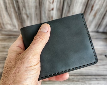 Leather Bifold Mens Wallet Anniversary Gift For Dad Gift For Him Mens Wallet Personalized Wallet Monogrammed Wallet Engraved Wallet Genuine