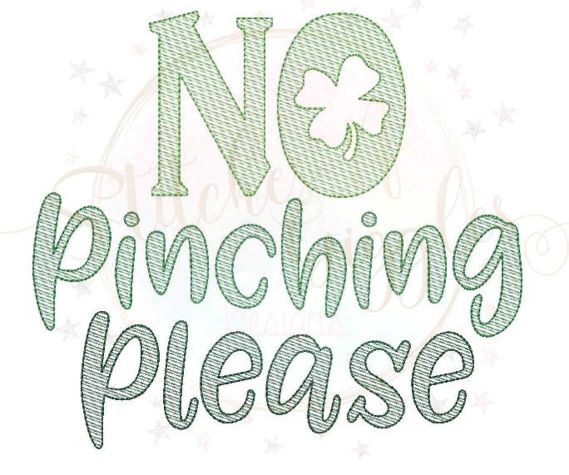 st patricks day pinching