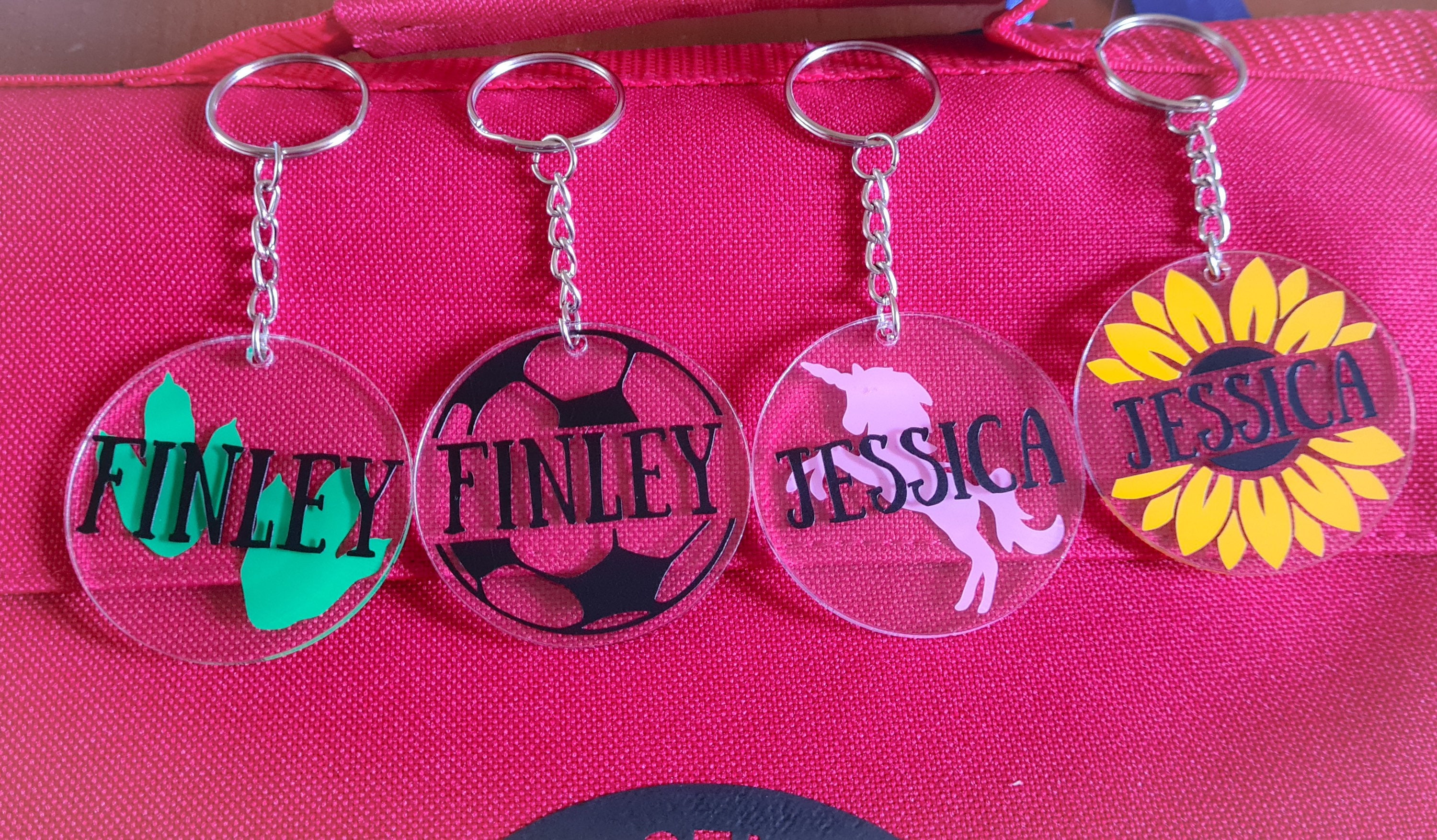 Personalised Bag Tags Book bag tag Lunch box Tag School Etsy