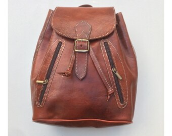 Oxygen Tank Backpack Brown Faux Leather Custom Made | Etsy