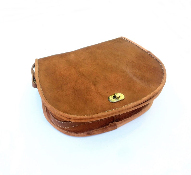 Sac Bandoulière Cuir Pleine Fleur Pour MacBook Pro 14,2 - Poche Zippée, Bretelle Réglable - Cadeau élégant - 13