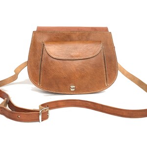 Sac déco en cuir pleine fleur de salon WONDERBAG3