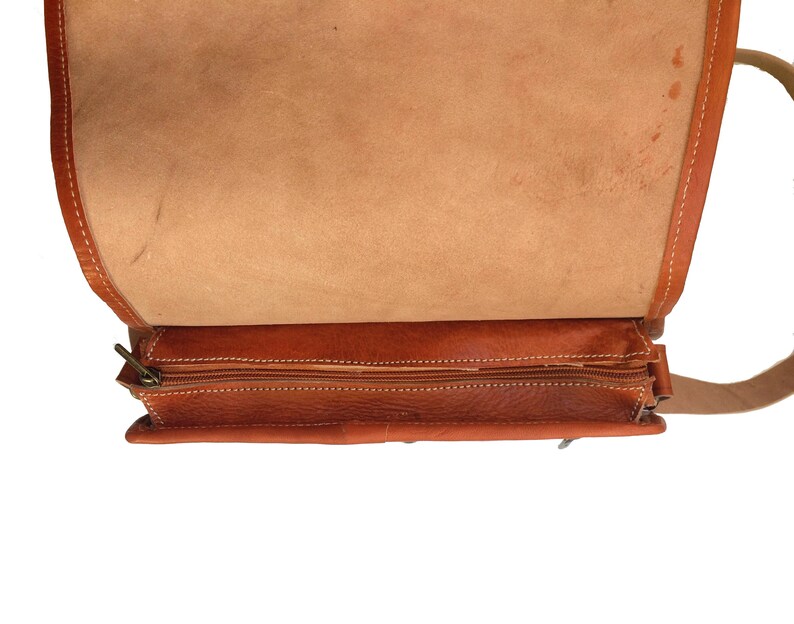 Sac de voyage en cuir pleine fleur fait main - Marron Travel Weekender - France