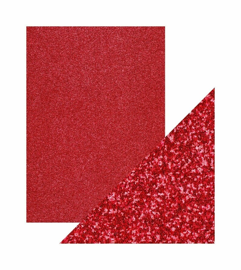 Sparky A4 Glitter Cardstock 350gsm Double Sided Non Shed Premium Craft Paper for Kids Projects Card Making Art image 18