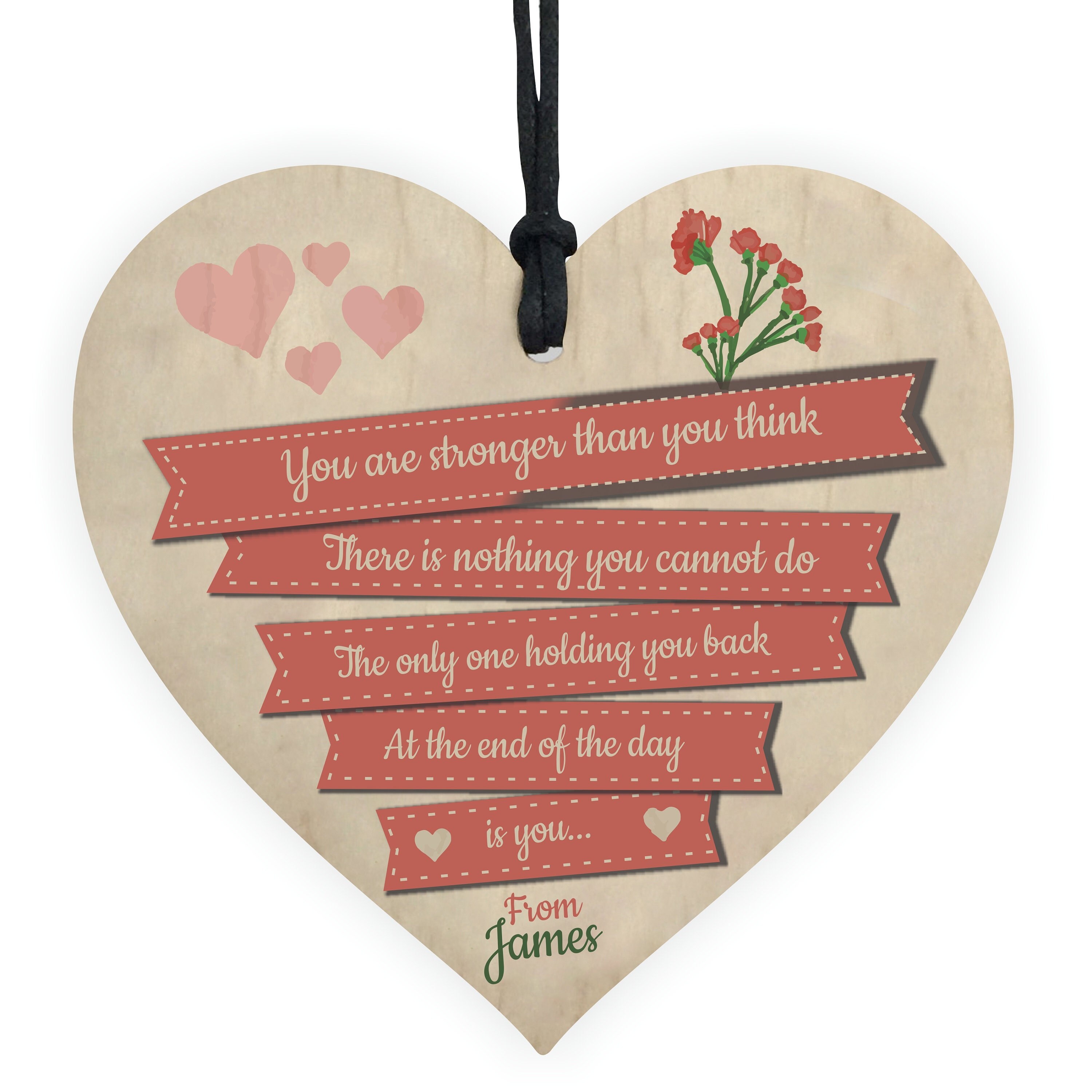 Wooden Friendhip Heart Framed Plaque Personalisable Gift Wooden Friendhip Heart Framed Plaque Personalisable Gift