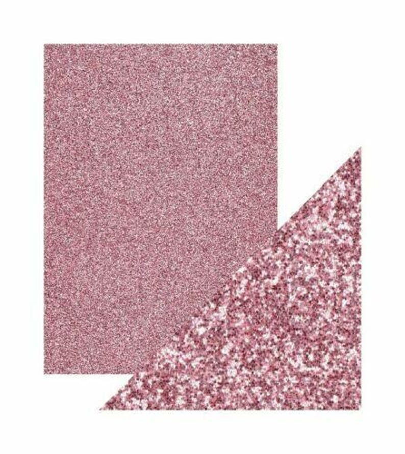 Sparky A4 Glitter Cardstock 350gsm Double Sided Non Shed Premium Craft Paper for Kids Projects Card Making Art image 14