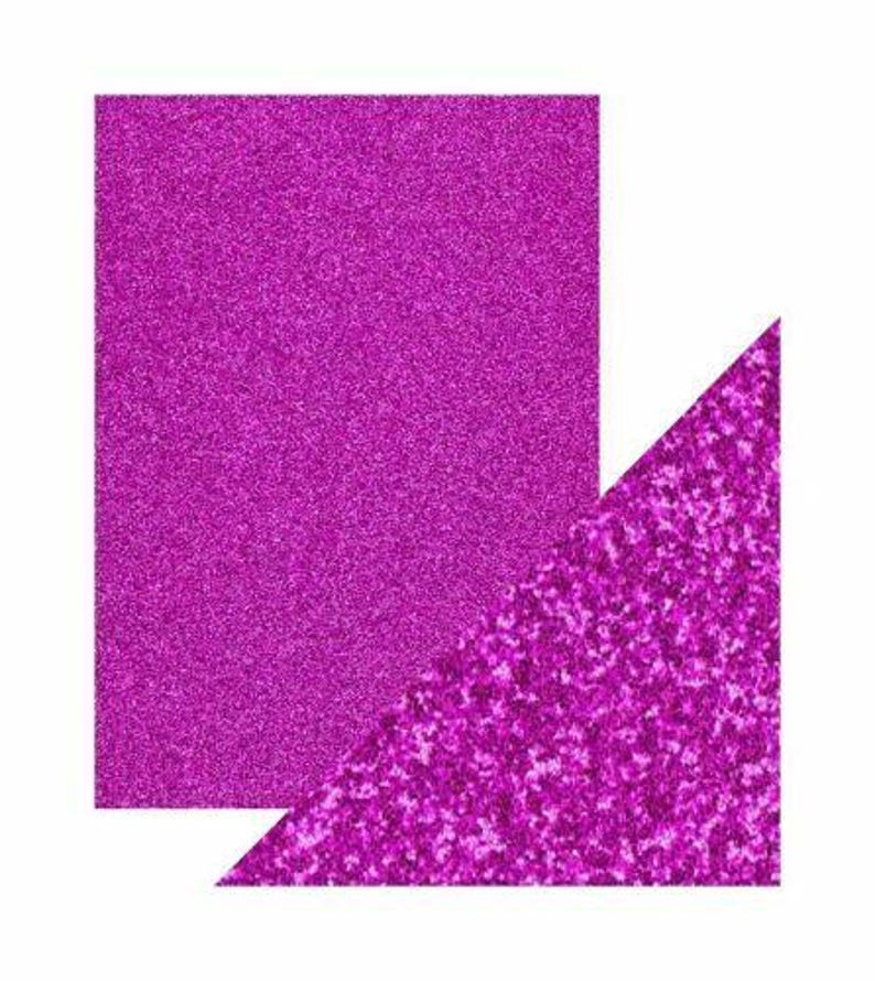 Sparky A4 Glitter Cardstock 350gsm Double Sided Non Shed Premium Craft Paper for Kids Projects Card Making Art image 9