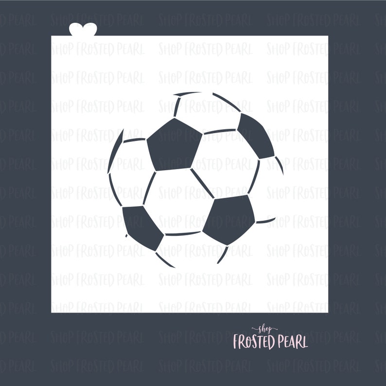 Soccer Ball Cookie Template Printable - Printable Templates