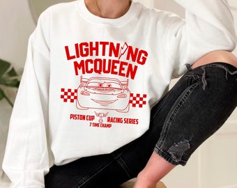 Sudadera con cuello redondo Rayo McQueen