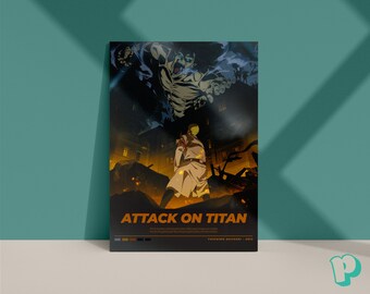 Attack Titan Movie Etsy