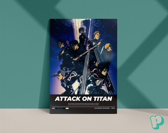 Attack Titan Movie Etsy