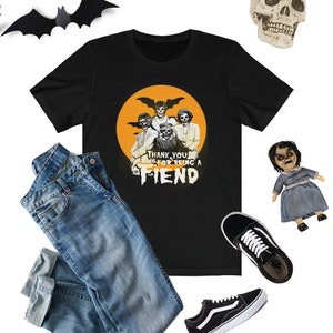 Golden Ghouls Thank You for Being a Fiend Halloween T-Shirt, Halloween Shirt, Golden Ghouls Shirt, Funny Halloween Shirt, Golden Girls Shirt
