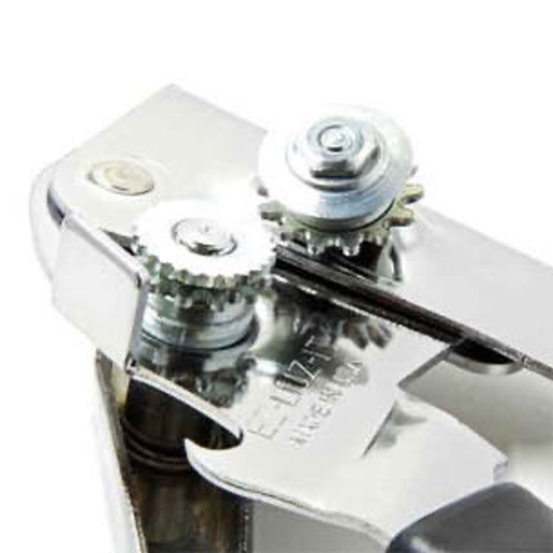 EZDUZIT Made in America Model 89 Black Cushioned Handle Can Opener Etsy