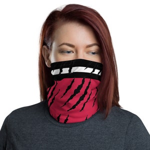 Polaina para el cuello de los Toronto Raptors 1: protector facial, banda para la cabeza, muñequera, calentador de cuello, bandana. Lavable y reutilizable (unisex)