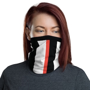 Juventus 1 Neck Gaiter - Face Shield, Headband, Wristband, Neck Warmer, Bandana. Washable & Reusable (Unisex)