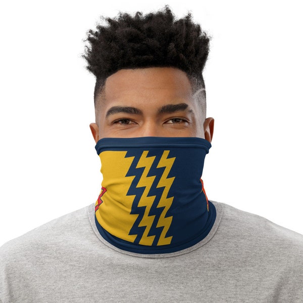 Arsenal 3 Neck Gaiter - Face Shield, Headband, Wristband, Neck Warmer, Bandana. Washable & Reusable (Unisex)