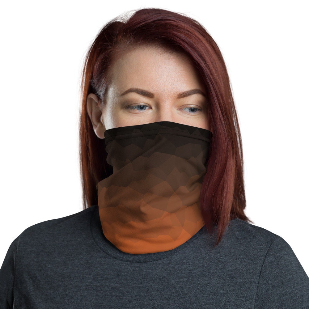 小物 CREST Cowo Neck Warmer - orange Orange Christian Cross Neck Gaiter, Men's or Women's Neck
