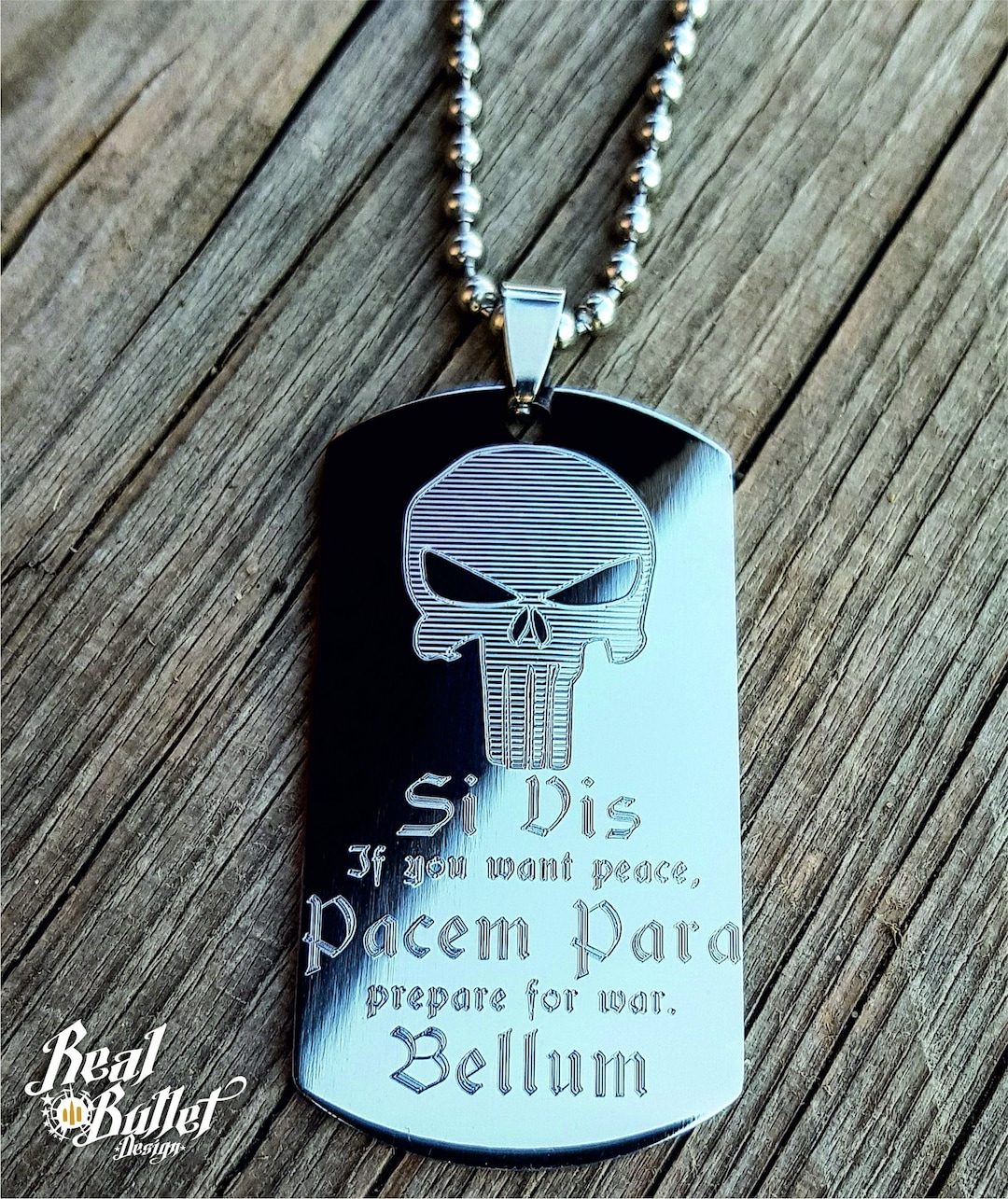 Punisher dog cheap tag