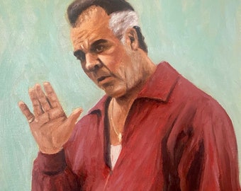 Paulie Walnuts Sopranos 13"x19" Print