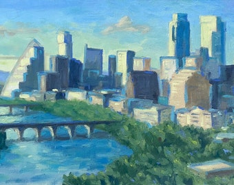 Downtown Austin print