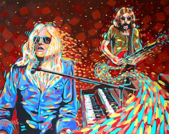Allman Brothers 24x36 Inch Rolled Wall Poster - Etsy
