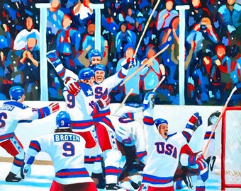 Miracle on Ice 13"x19" print