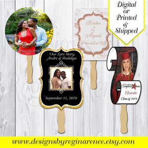 Hand Fans | Custom Fans | Personalized Fans | Wedding Fans | Graduation Fans | Promotional Items | Fan Favors | Party Favors | Printable Fan