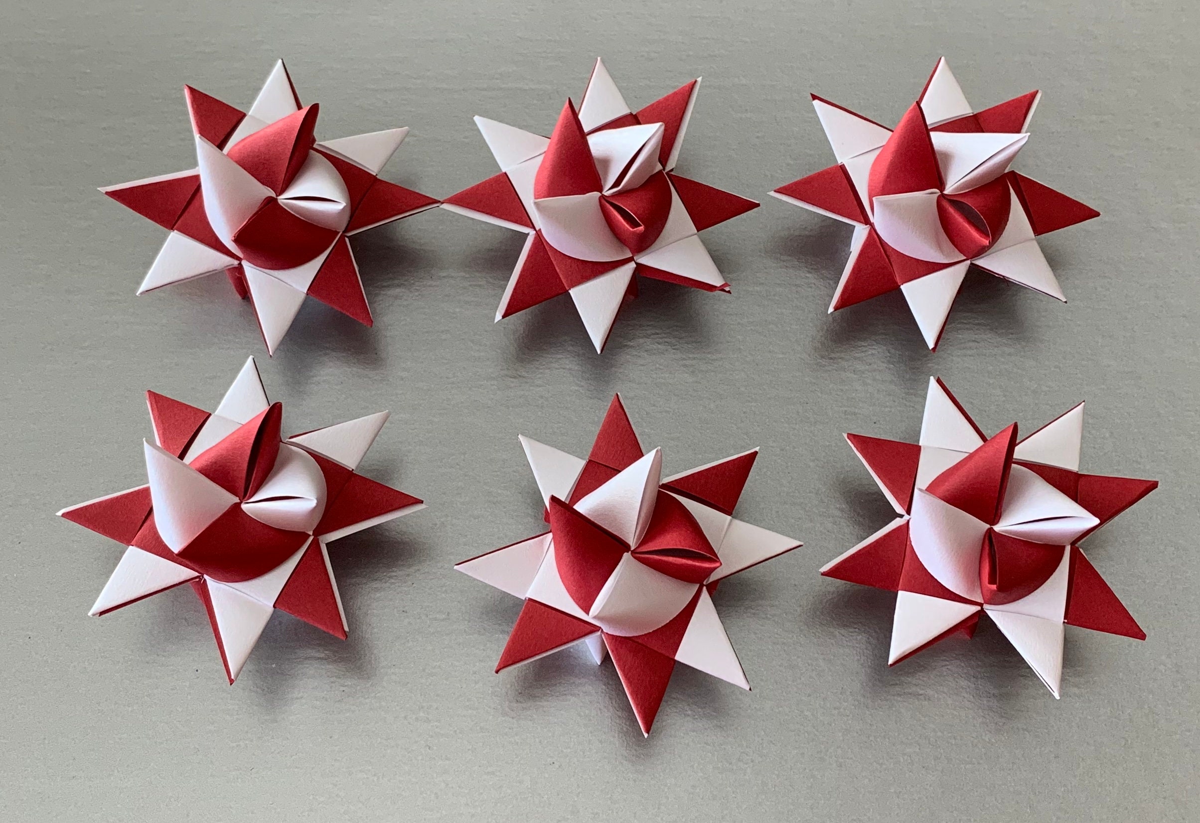 Moravian Paper Stars Ornaments Etsy