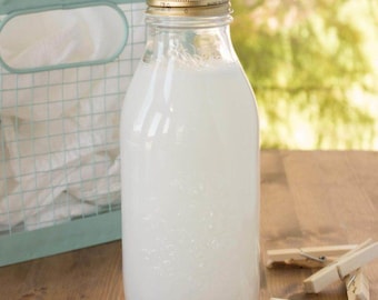 Liquid Laundry Soap Recipe PDF | DIY Natural Detergent | Easy Homemade Laundry Liquid | Digital Download