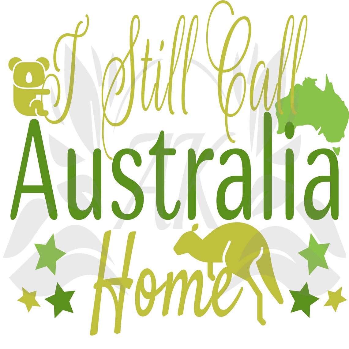 Still Call Australia Home Australia Day Patriotic SVG File Etsy
