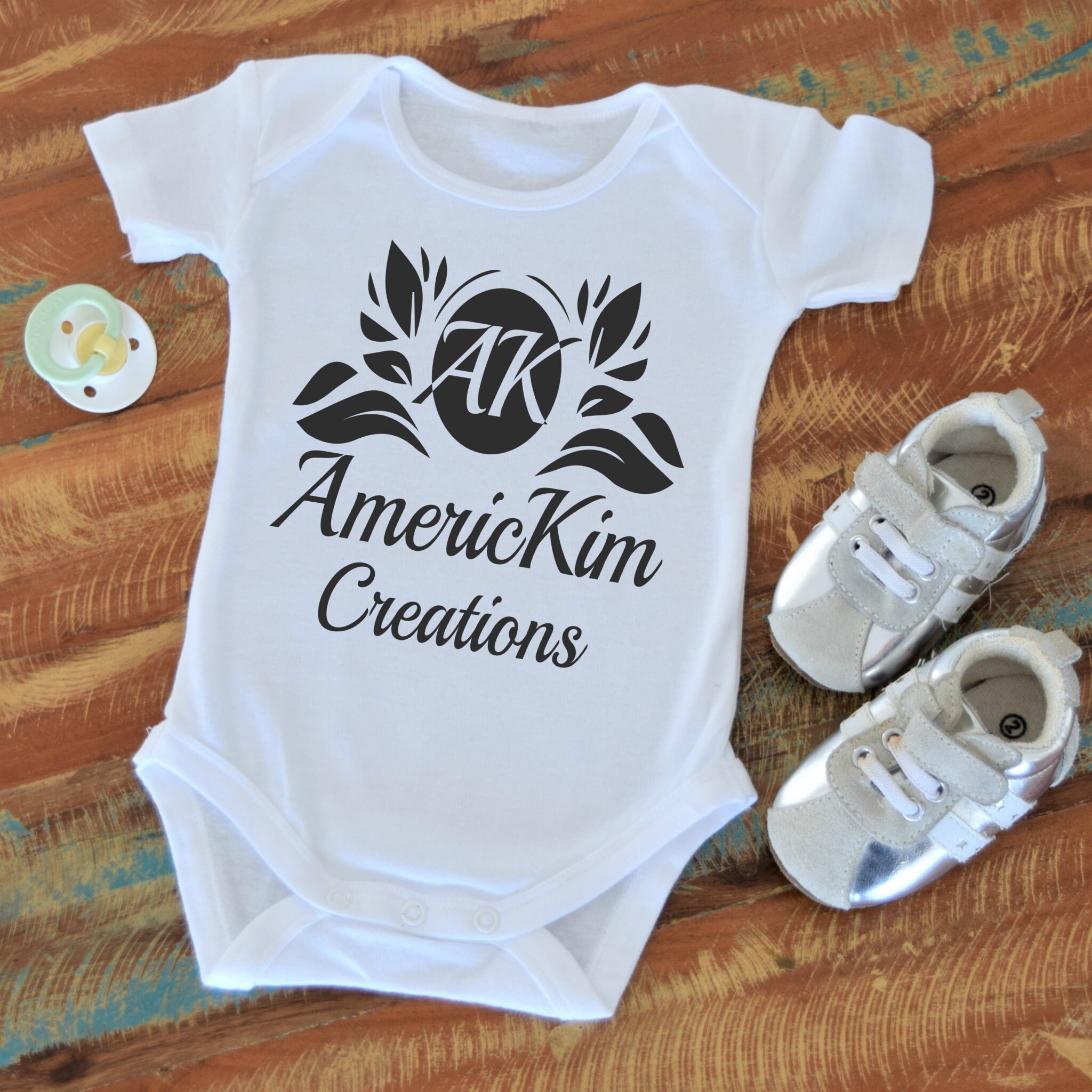 Download Silver Shoe Baby Onesie Blank Mock-up Jumpsuit | Etsy
