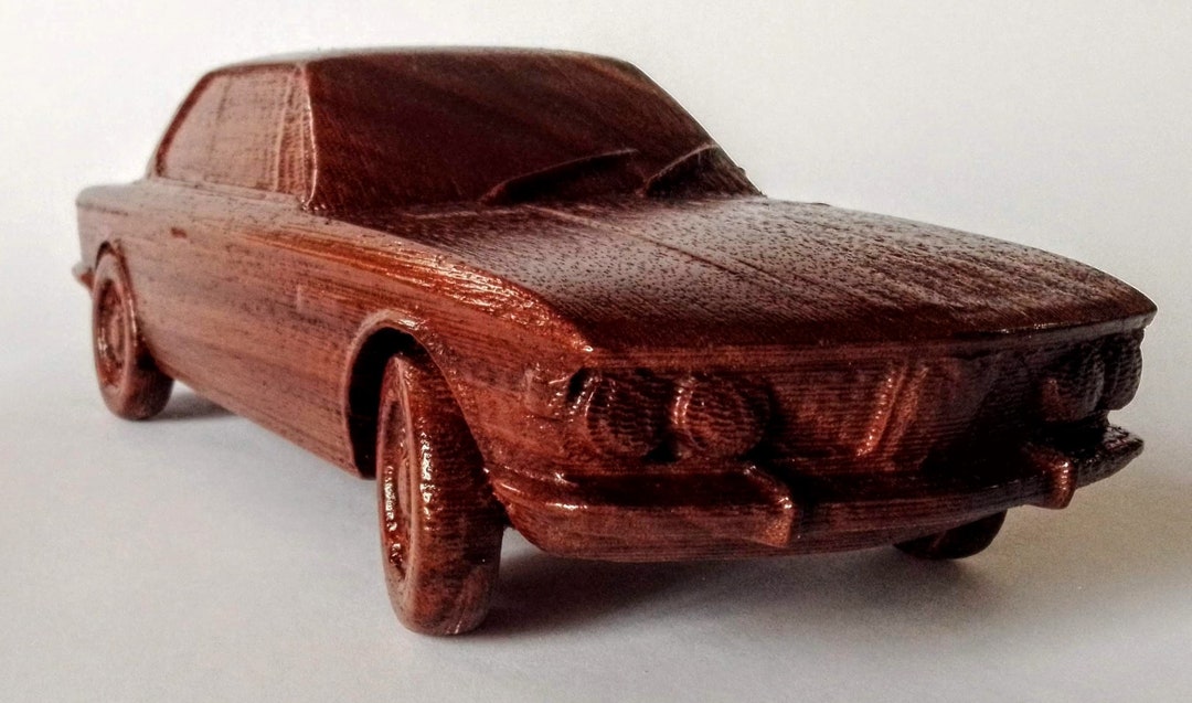 1:15 E9 3.0 Csi 1971 Wood Car Scale Model Replica Oldtimer Vintage ...