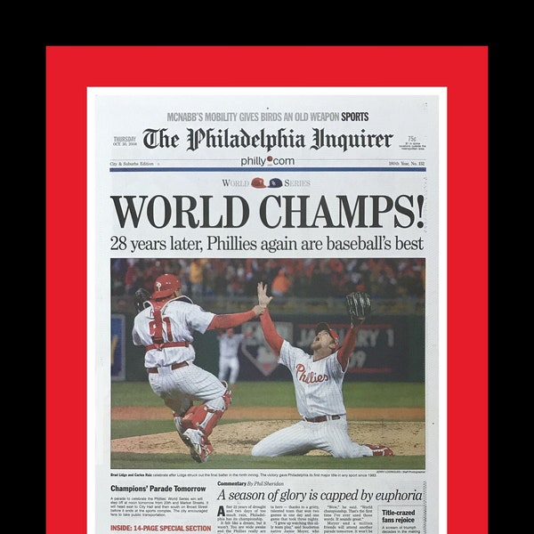 2008 Phillies World Series Etsy