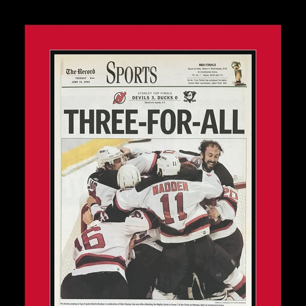 New Jersey Devils 2003 Etsy