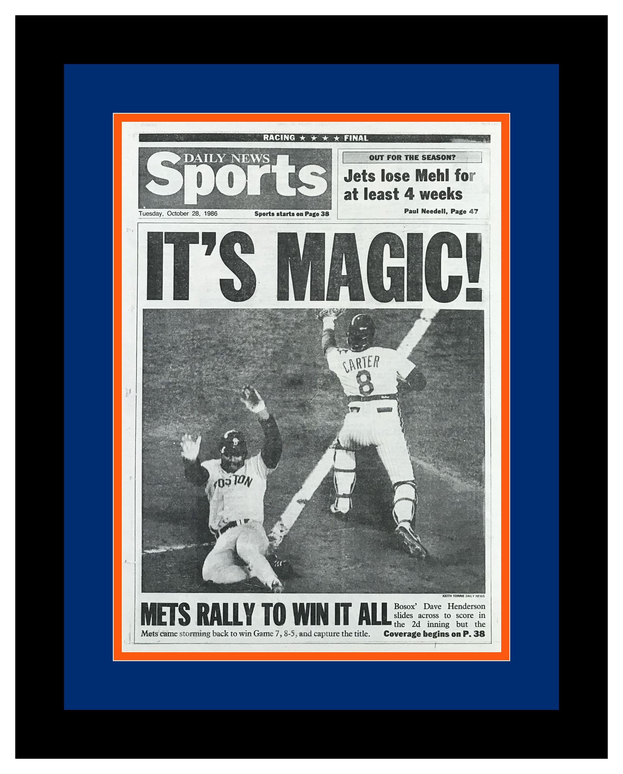 New York Mets - 1986 MLB World Series Champions - New York Daily