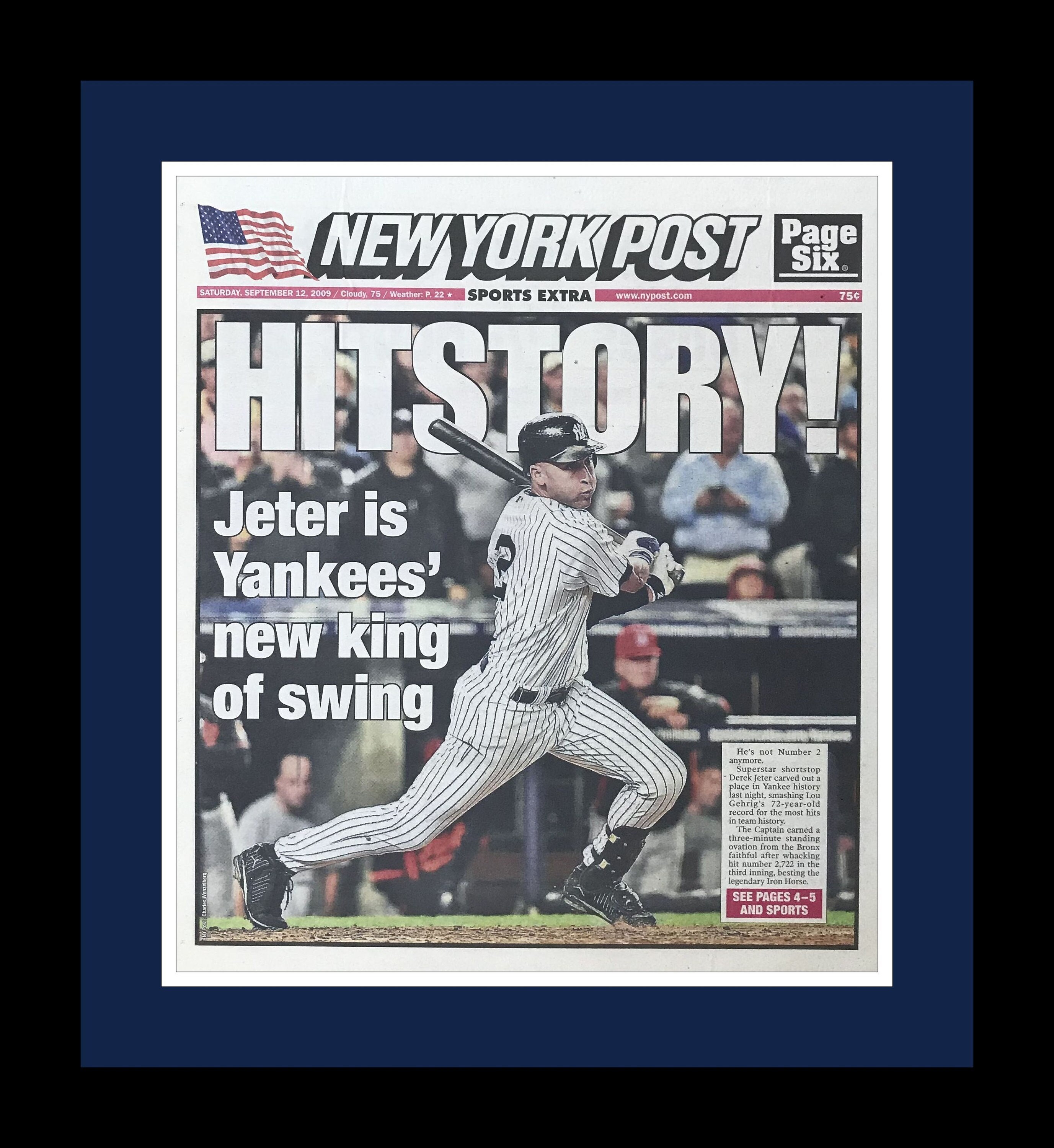 Vintage New York Yankees Derek Jeter Jersey 2009 World Series