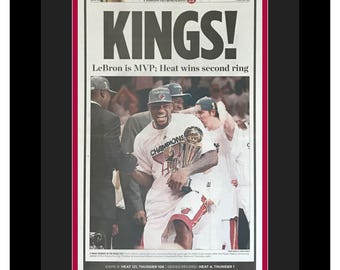 miami heat championship newspaper