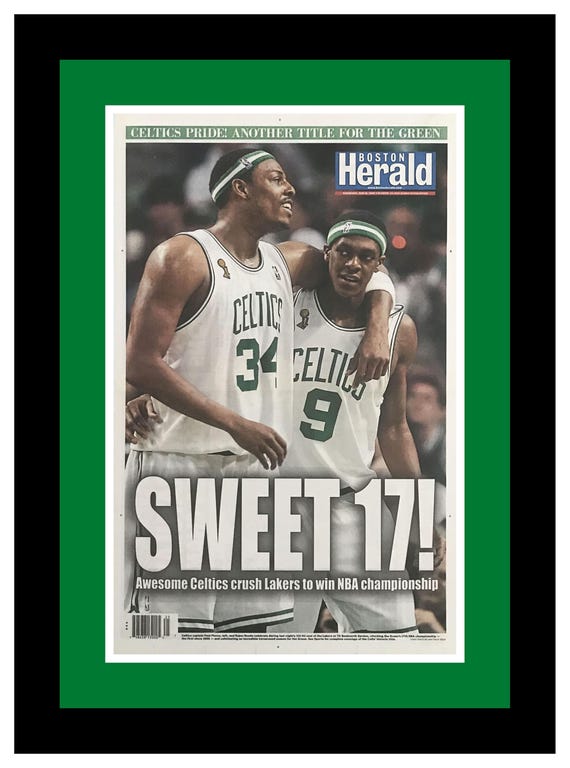Boston Celtics - 2008 NBA Champions - Boston Herald Newspaper
