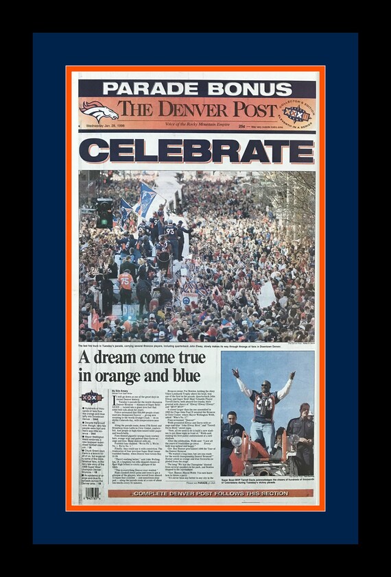 1998 Denver Broncos Logo