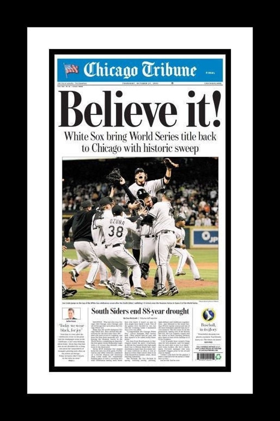 Chicago White Sox 2005 World Series Title Chicago Tribune 