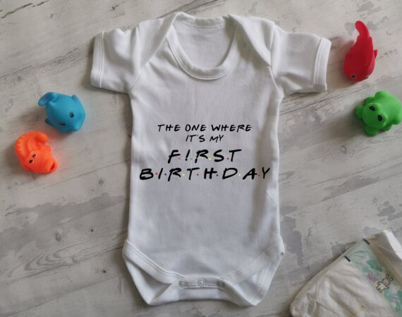 first birthday sleepsuit