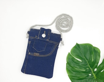 Denim bag , mobile phone bag