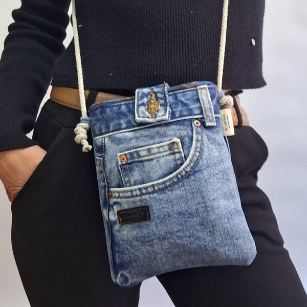 Denim Bag - Etsy