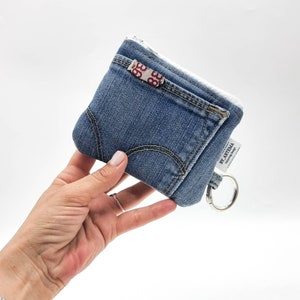 Upcycling denim wallet